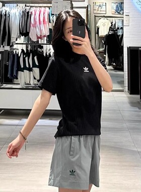 Adidas三叶草女款排汗短袖T恤JD1490JD1495IR5968IA6461IA6464