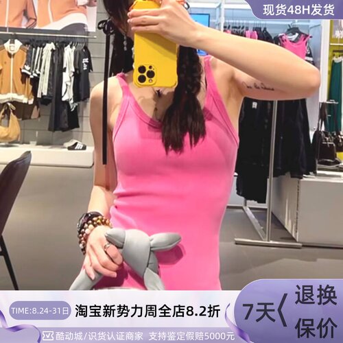 adidas/三叶草女无袖吊带连衣裙