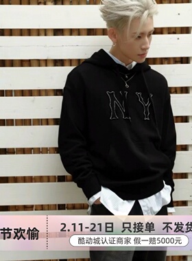 MLB男女同款王琳凯同款运动卫衣3AMTB3044-3AMTG0154-3AMTM0134