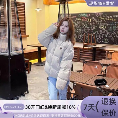 MLB男女款鹅绒保暖加厚羽绒服