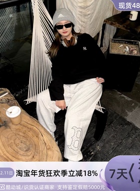 MLB男女同款亲肤舒适针织运动长裤3APTB0144-3APTB0344-3APTB0944