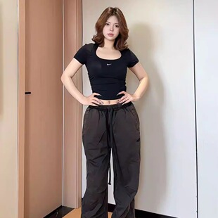 短袖 训练针织修身 FZ7991HF5418HF6180HF6182 一体式 Nike耐克女夏季