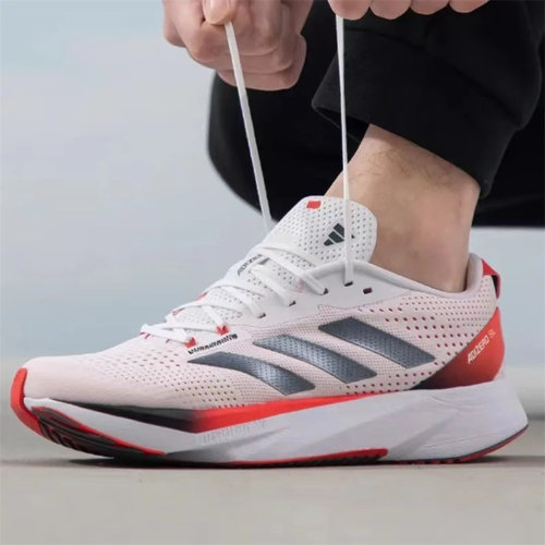 Adidas阿迪达斯男耐磨低帮跑步鞋
