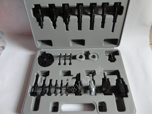 汽车空调压缩机泵头吸盘离合器皮带轮拆装工具 空调维修工具