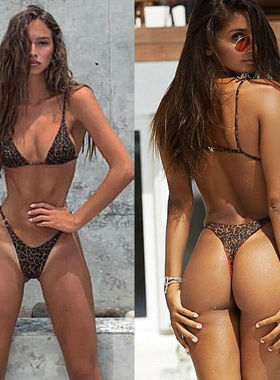 Women Swimsuit Sexy Leopard Bikini Summer Beach Bikini Set