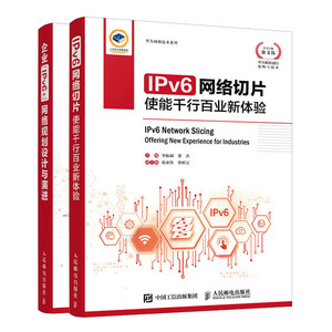 IPv6网络切片 使能千行百业新体验+企业“IPv6+”网络规划设计与演进书籍