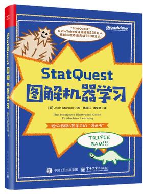 StatQuest 图解机器学习 全彩 钱辰江 潘文皓 电子工业出版社9787121497643预售