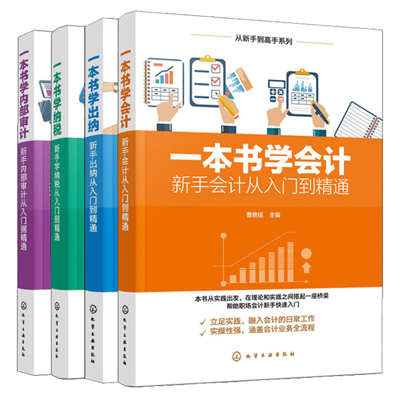 从新手到系列 学会计新手会计+学纳税新手学纳税+学出纳新手出纳+学内部审计 新手内部审计 会计书籍