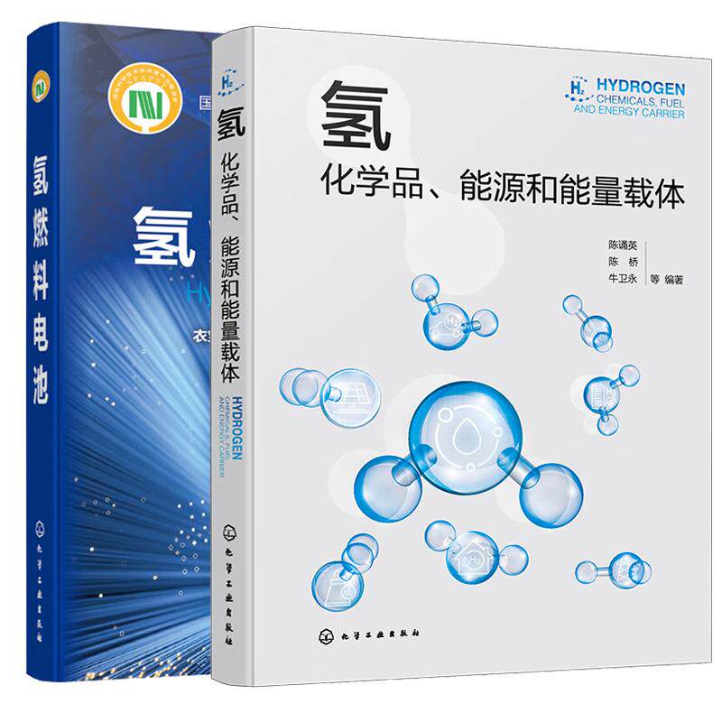 【全2册】氢 化学品、能源和能量载体 陈诵英+氢燃料电池 燃料电池催化剂 燃料电池材料件电堆与系统研发应用书籍