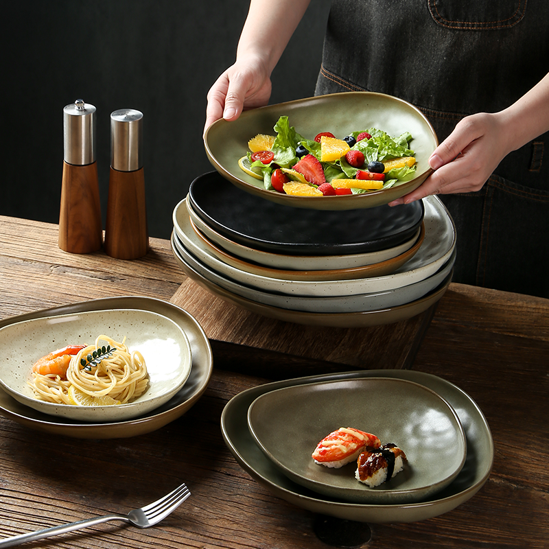 日式大号陶瓷盘2024新款