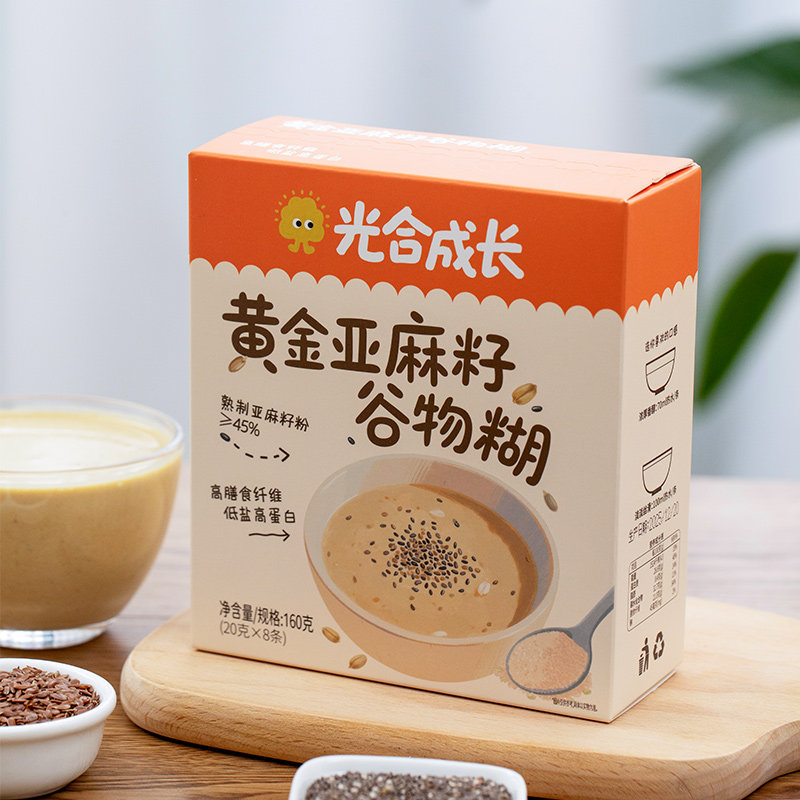 天悦黄金亚麻籽谷物糊冲泡即食免煮速食光合成长代餐营养粉,咖啡/麦片/冲饮,谷物营养配方粉,淘宝优惠券,粉丝福利购,淘宝优惠卷