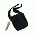Vertical, Crossbody, Black, Dimensions 18*22cm