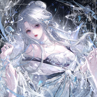 打包75张 早睡小f直购古风闺蜜女生插画头像扭蛋原创圈高清无水印