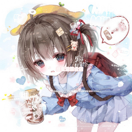 抱盒85张 萌物番果咩喜竹摸鱼扭蛋机+psd 头像原创圈高清无水印