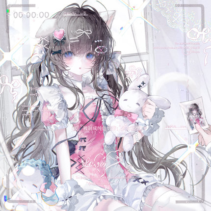 打包40张 暗恋期扭蛋机wuwu 闺蜜女生动漫头像原创圈 高清无水印