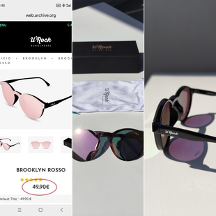 瑕疵女士UV400时尚前卫无外边框防紫外线防晒太阳眼镜猫眼墨镜