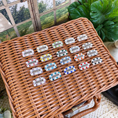 3个装 新款 手工宠物碎毛发夹珍珠满钻马尔济斯头饰约克夏西施比熊