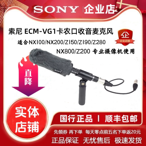 索尼电容话筒麦克风VG1