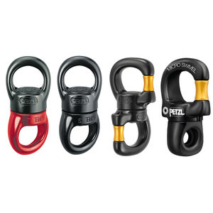 法国PETZL SWIVEL P58L滚珠轴承旋转器万向节旋转环