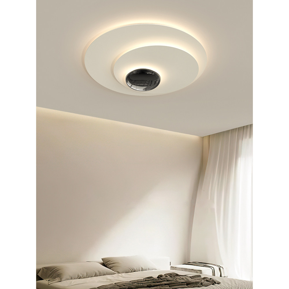 卧室灯2024年新款现代简约led吸顶灯奶油风高级感北欧主卧房间灯