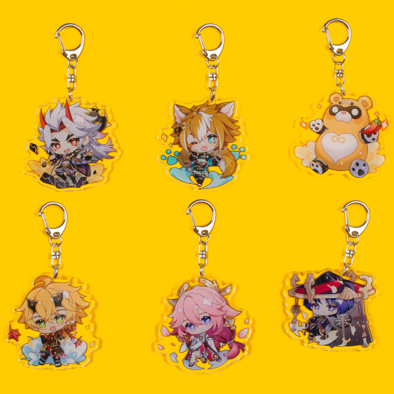 原神周边挂件托马五郎散兵锅巴