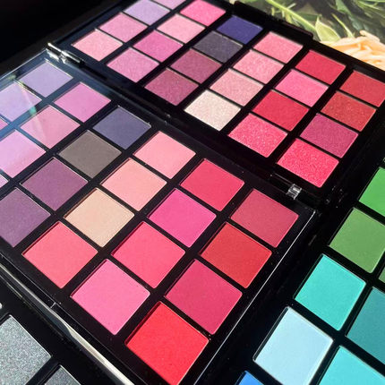 英国眼影盘makeup revolution48色眼影珠光哑光大地色舞台妆眼影