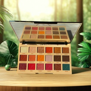 英国眼影盘makeup revolution18色眼影珠光哑光大地色初学者彩妆