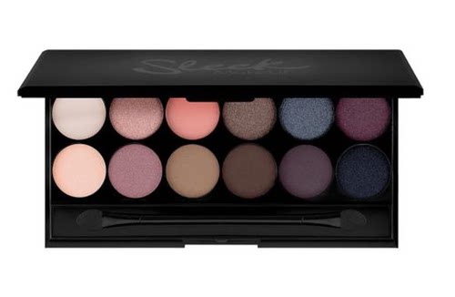 12珠光哑光sleek12色眼影盘修饰