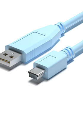 usb转mini5p控制线适用于console思科3750x控制交换机的调试线