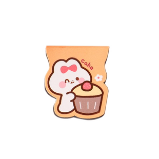 卡通兔子磁力磁性书签磁铁儿童创意简约可爱小熊精美创意精美中小学生书页夹开学小礼物奖品磁性磁铁书签文具