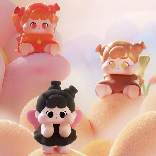 【明款】正版 QOQO花福黛系列萌粒可爱公仔摆件玩具女生礼物