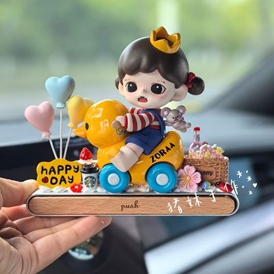 正版zoraa车载手作停车号码牌