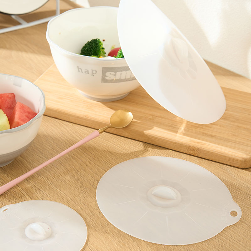 食品级硅胶杯盖通用防尘马克杯玻璃水杯陶瓷茶杯子保鲜盖碗大盖子