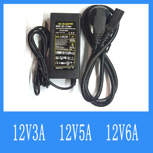 变压器适配器LED灯带驱动电源恒流12V3A 12V5A 12V6A 36W 60W 72W