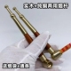纯铜烟袋锅子双用过滤烟杆嘴黄铜旱烟袋 两用实木烟斗直式 新款 老式