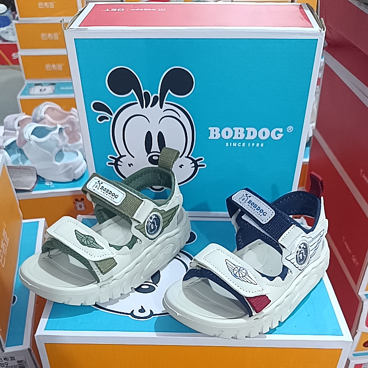 实体店巴布豆童鞋男童凉鞋夏季软底凉鞋轻便舒适百搭中大童