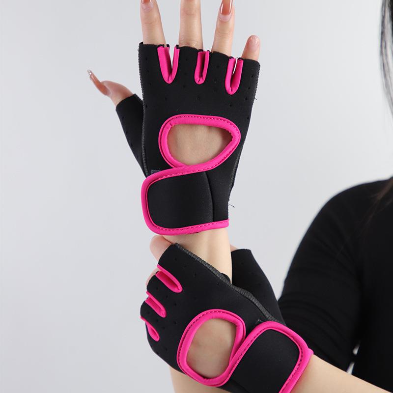 2pcs men weight lifting gloves fitness gym exercisetraining