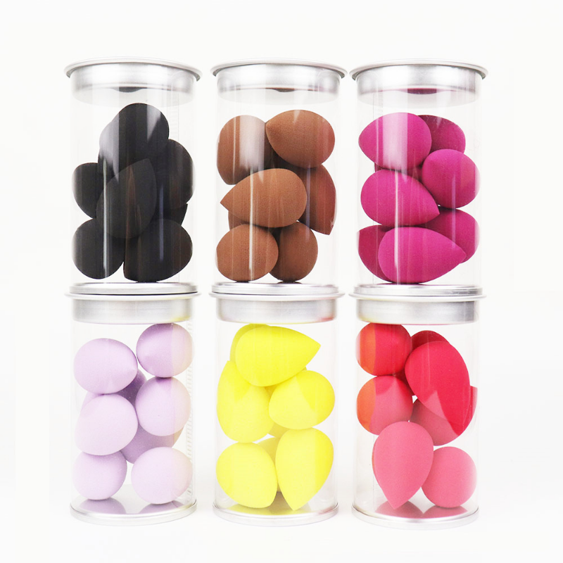 8pcs mini makeup sponge face beauty cosmetic powder puff