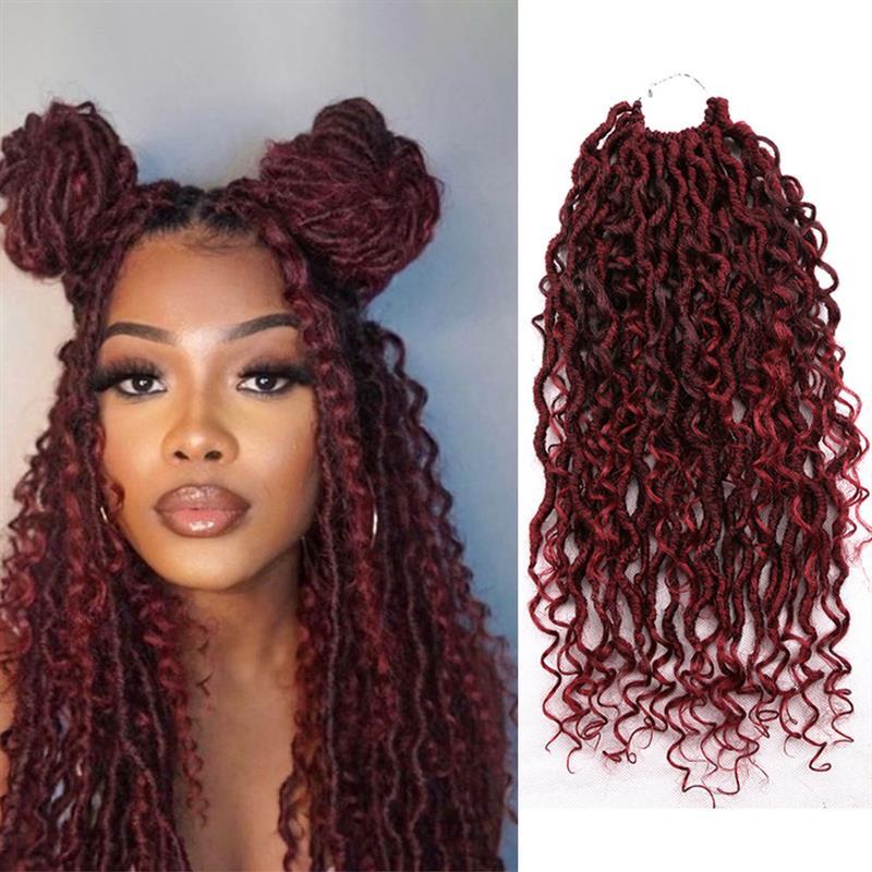 Goddess Passion Twist River Faux Locs Crochet Braids Hair Ex