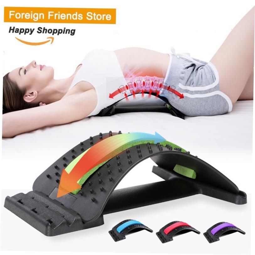 Back Massage Stretcher Spine Posture Corrector Lumbar Relief