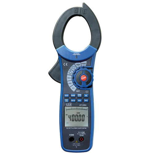 CEM华盛昌DT-3351钳形电流表万用表数字钳形表