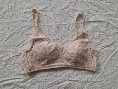 B21-02女式无钢圈薄款抹胸文胸内衣bra基础款睡眠居家人棉胸罩