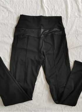 D33-07女式春夏季薄款黑色打底裤小脚裤外穿瑜伽跑步锻炼健身提臀
