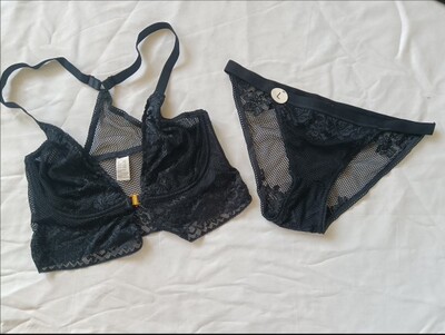 D31-05前扣美背文胸内衣蕾丝套装一套法式abc杯法式bra有钢圈双层