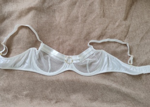 蕾丝性感透明单层出口欧美外单文胸内衣bra 有钢圈薄款 D44 27女式