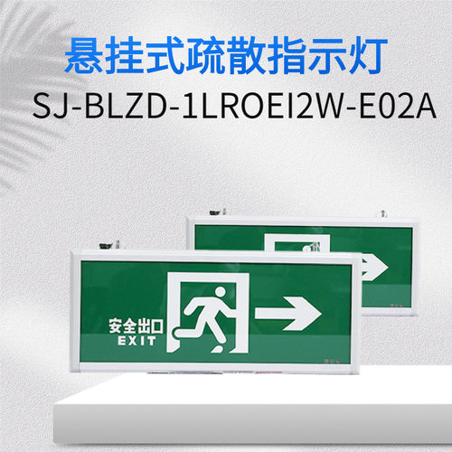 三雄极光应急灯悬挂式08款带蓄电池疏散指示灯SJBLZD1LROEI2WE02A
