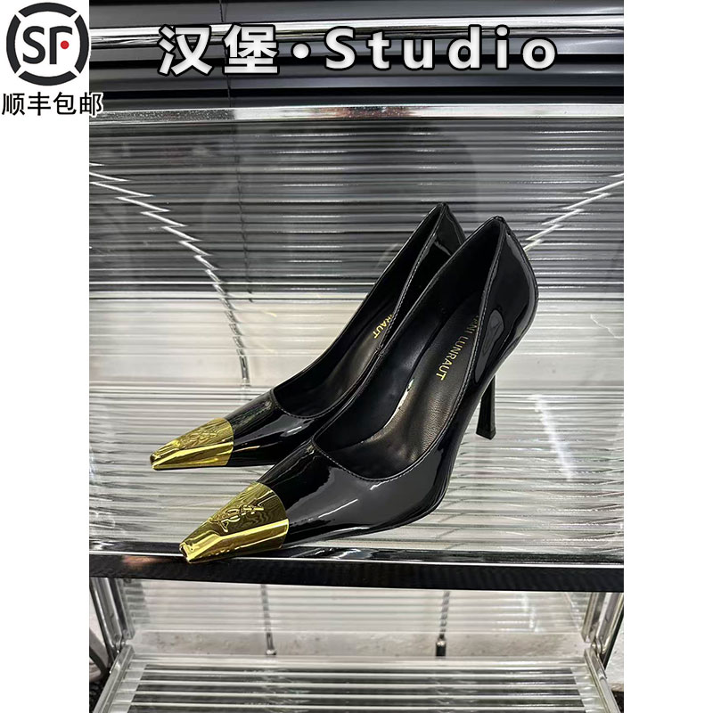 杨树林同款高跟鞋女真皮2025秋冬