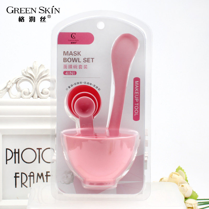 Rinse grid Mask Bowl DIY self-control Facial mask tool silica gel Soft fur brush The stirring rod Face Spa cosmetologyin the Makeup/Perfume/Beauty tools , Other Beauty Tools , Makeup/Beauty Tools  category - from Buy2taobao.com to provide professional Taobao agent buy service