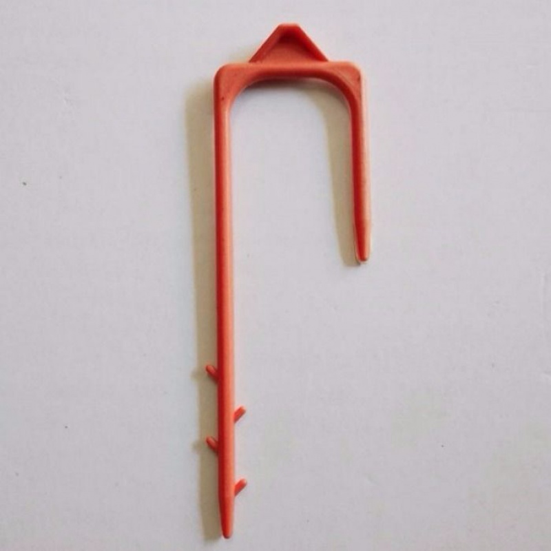 5斤装微喷带滴灌带管子固定器配件塑料叉子大棚压水管固定滴灌i.