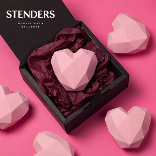 礼物stenders施丹兰心动气泡弹220g精油球泡澡球沐浴球泡泡浴球